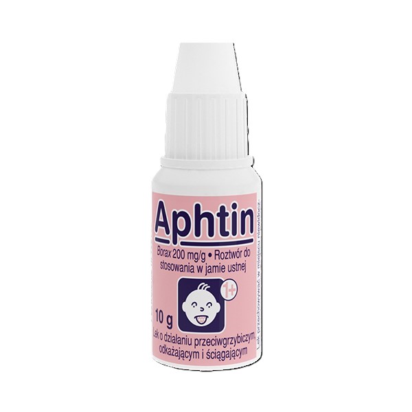 APHTIN płyn do stosowania w jamie ustnej, 10 g