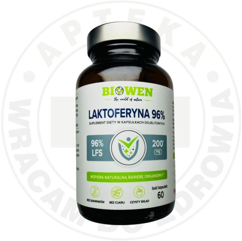 BIOWEN LAKTOFERYNA 96% kapsułki, 60 kaps.