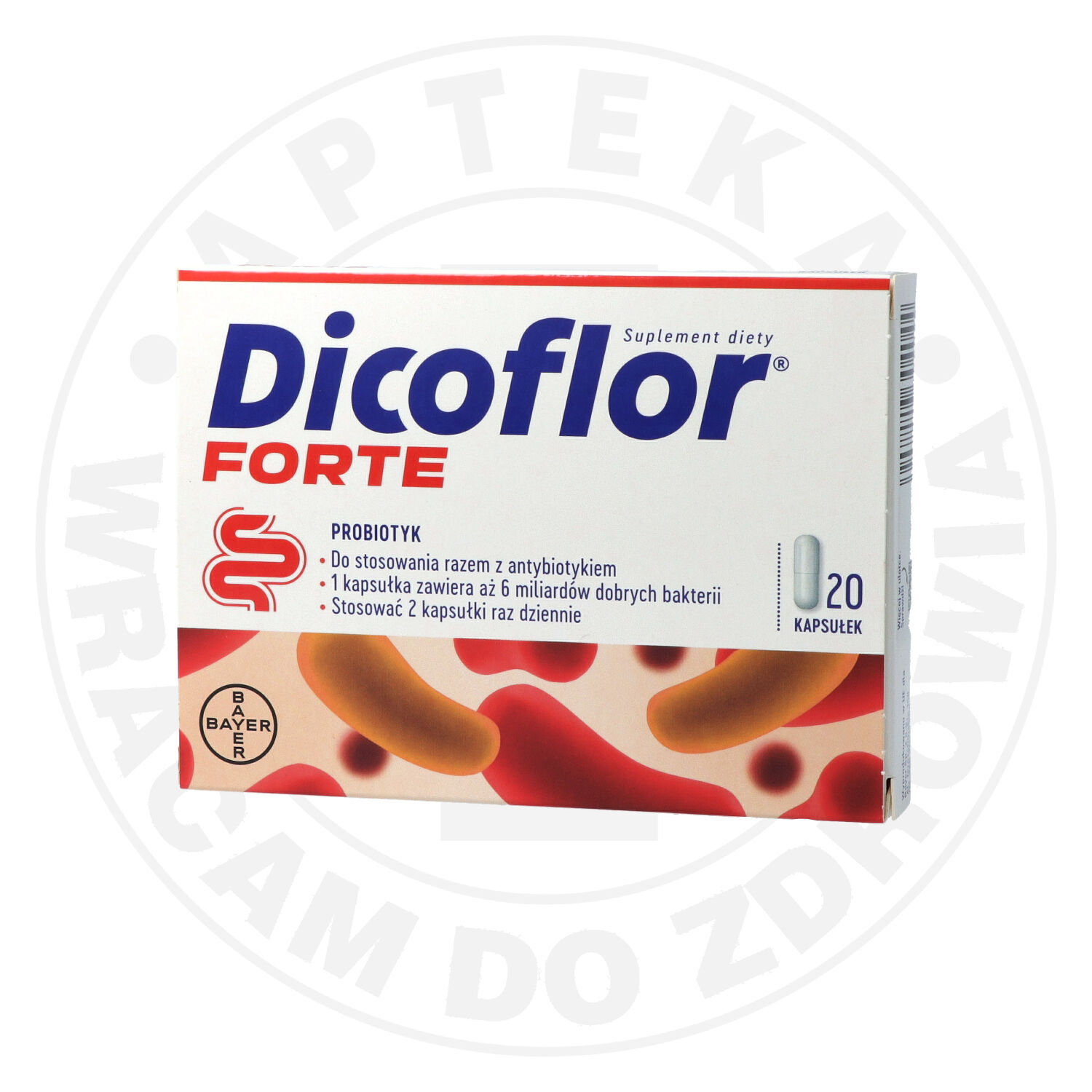 DICOFLOR FORTE kapsułki, 20 kaps.