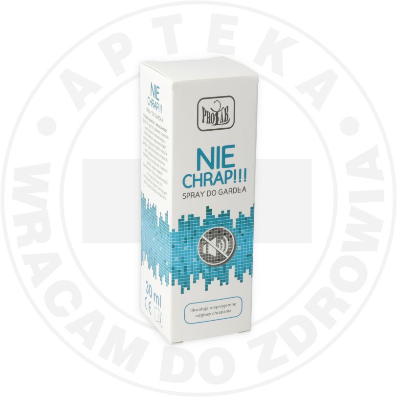 NIE CHRAP spray do gardła 30ml, 30 ml
