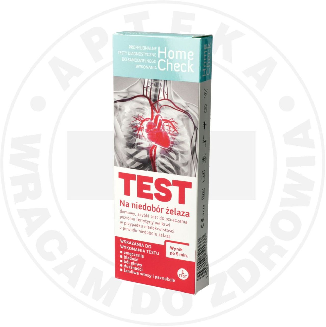 TEST NA NIEDOBÓR ŻELAZA test, 1 szt.
